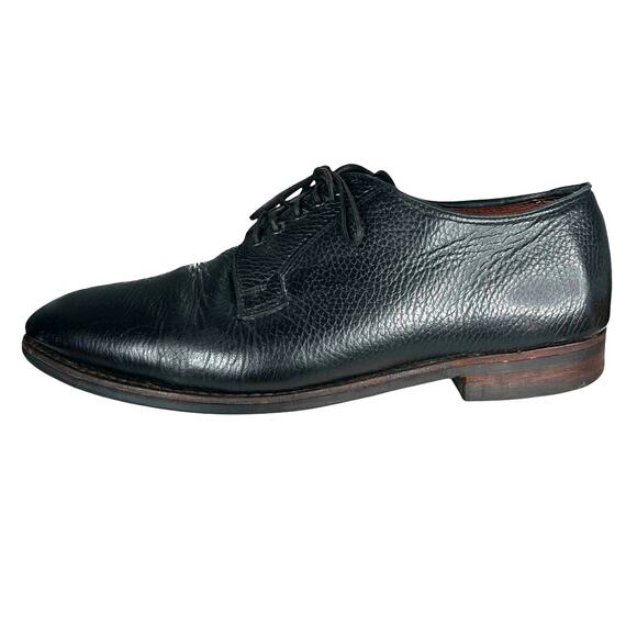 Allen Edmonds Men’s Pebbled Wide Black Leather Oxford Size US 10 E main image 7